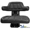 A & I Products Flip-Up Seat, Wrap Around Back, BLK 22.25" x9.5" x18.25" A-WF222BL - alternate 2